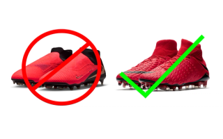 Nike Phantom 6 High, NIKE HYPERVENOM PHANTOM III DF FG. Photos via Nike.