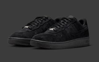 Nike SB x Air Force 1 "Triple Black" Official Images. 