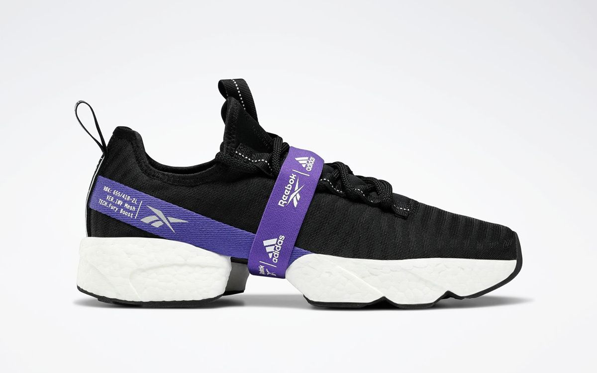 Reebok Stack the Sole Fury with adidas BOOST Technology House