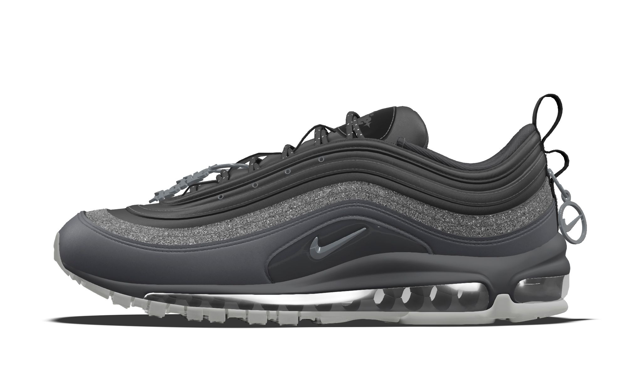 Gs air max 97 in shop grey black and crimson 馃敟馃敟