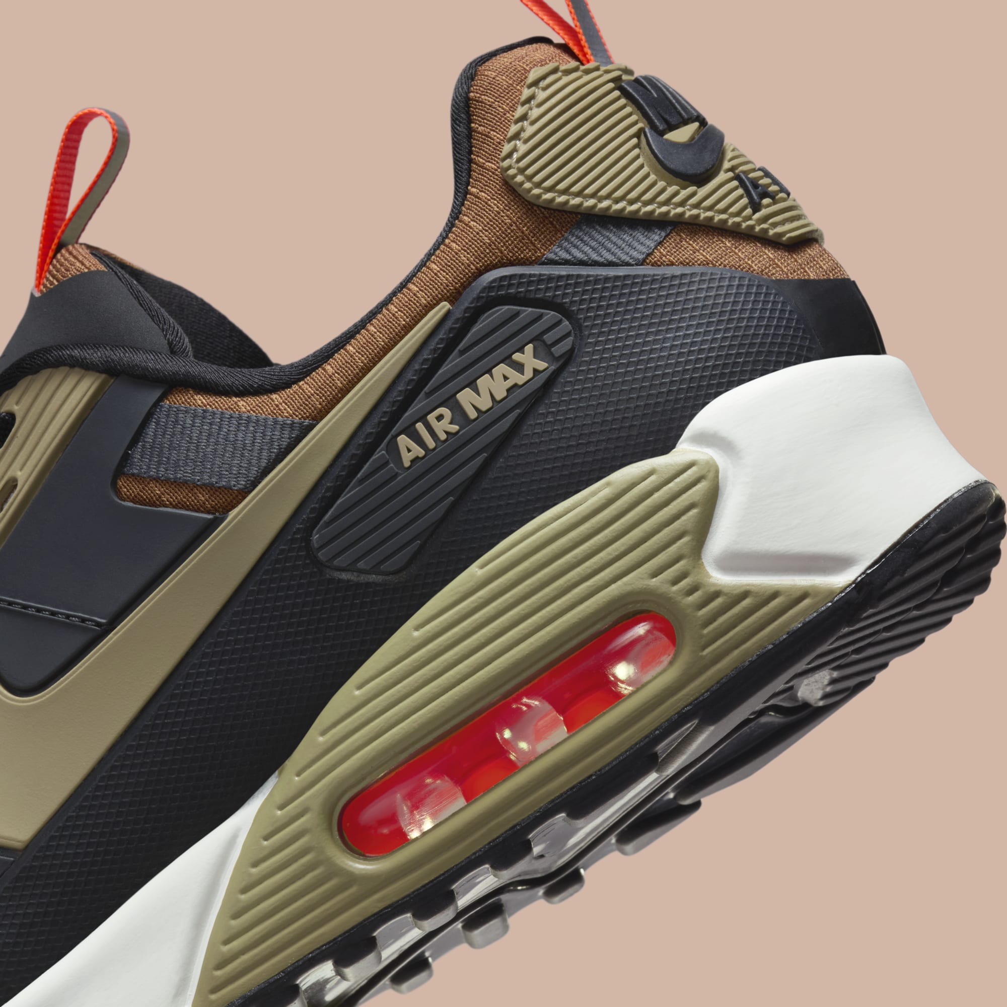 【NIKE】◆Air Max 90 Drift Dark Smoke Grey◆FB2877-002◆ Nike Air Max 90 Drift Dark Smoke Grey Khaki Men's - FB2877