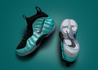 An official look at the Foamposite Pro “Island Green”
