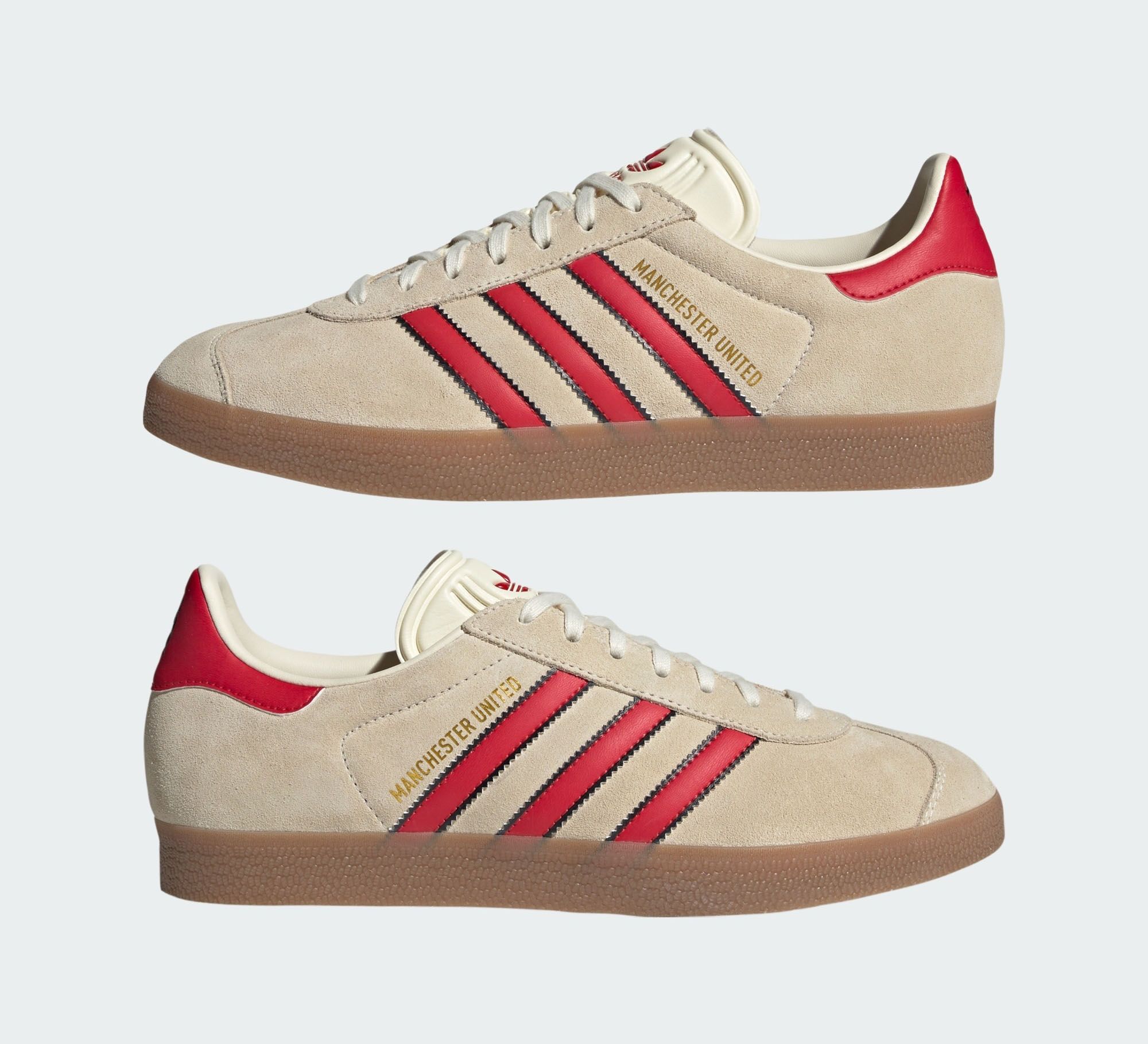 Manchester United's Adidas Gazelle Terrace Features Iconic Red Devil Logo |  House of Heat