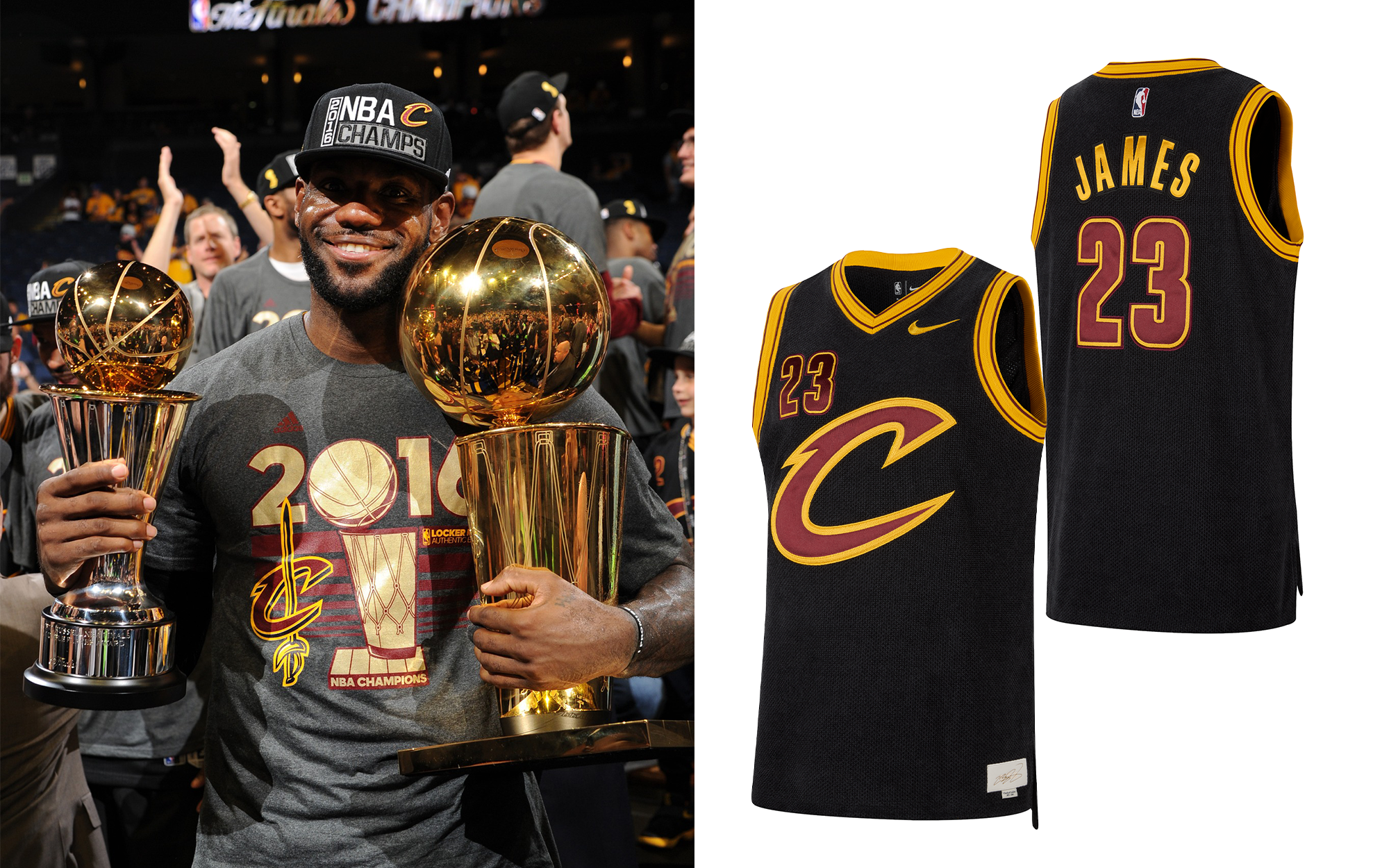 Nike Remakes LeBron James' 2016 Cleveland Cavaliers Title-Winning
