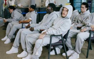 Yeat for Nike Solo Fleece. Photo via Nike.