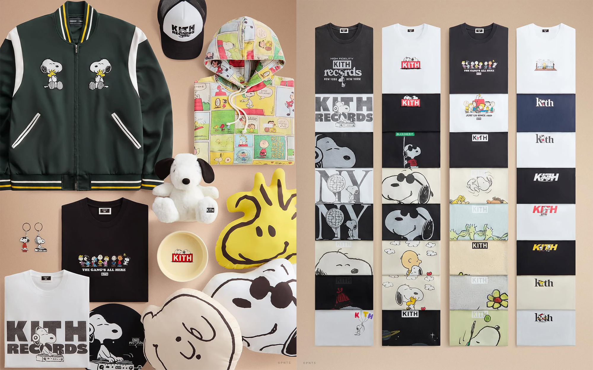 アイコニックなピーナッツとのコラボロンT　Kith for Peanuts アイコニックなピーナッツとのコラボロンT Kith for Peanuts