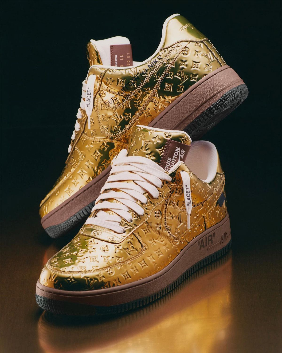 Collection Louis Vuitton x Nike Air Force 1 - SELECTA BISSO