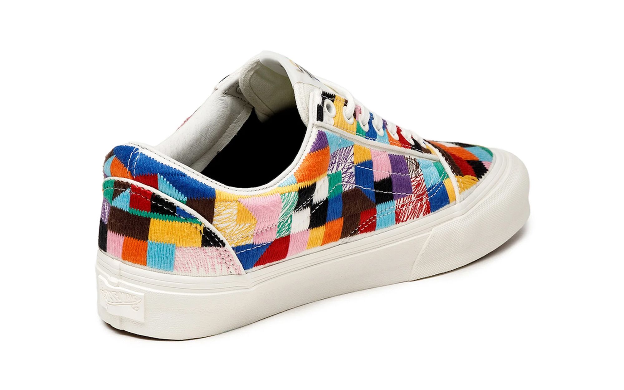 Pride Patchwork Covers the Vans Old Skool LX 