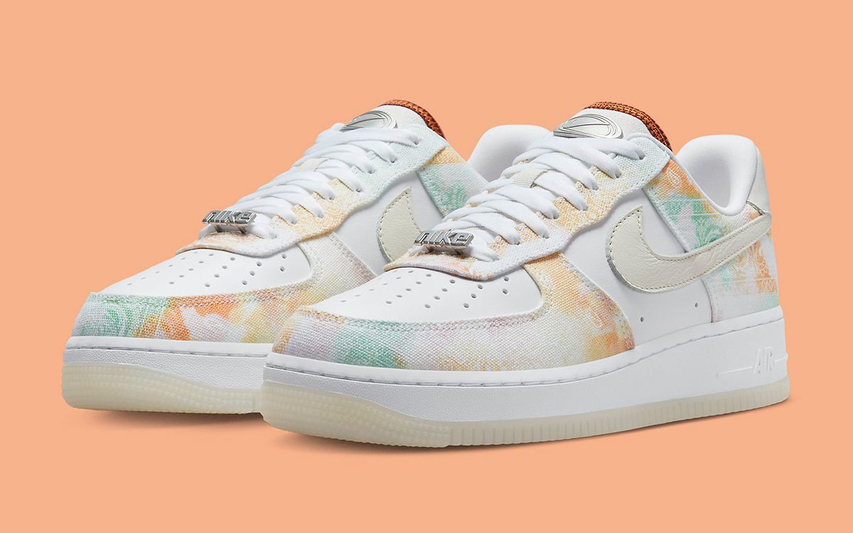 The Nike Air Force 1 Low Appears With Colorful Pastel Prints for