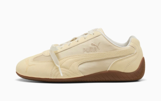 PUMA Speedcat Etiole "Buttercream/Gum" (SKU: 407673-01). Photo via PUMA.