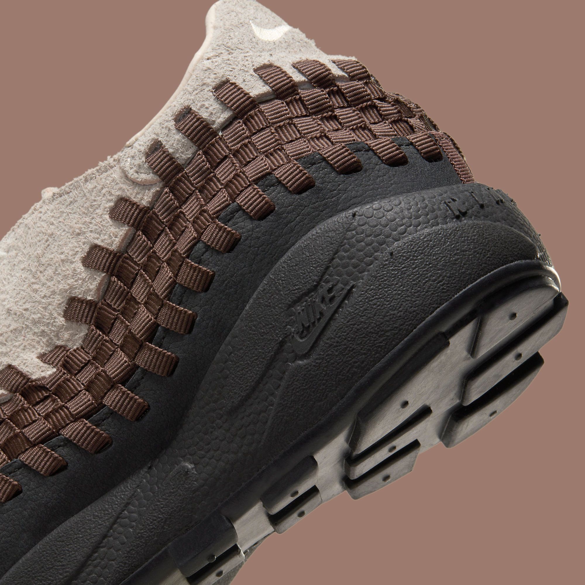 The Nike Air Footscape Woven Appears in Light Orewood Brown