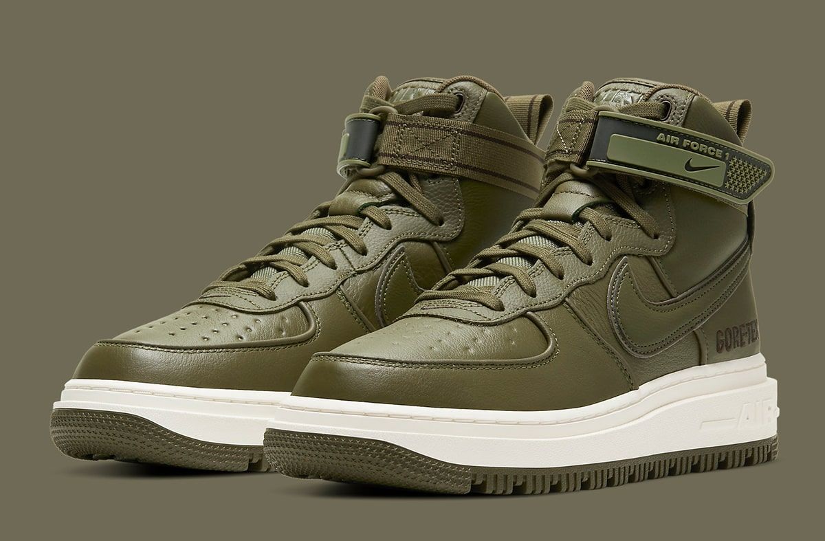 Air force 1 shop boots olive green