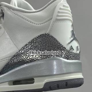 The Air Jordan 3's Classic 'Cement Grey' Look Gets A Silver Update