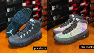 Air Jordan 9 Boot “Anthracite” Gets Reflective for Holiday 2026