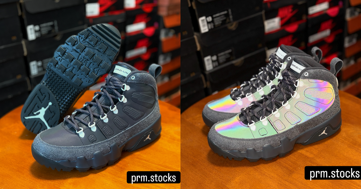 Air Jordan 9 Boot “Anthracite” Gets Reflective for Holiday 2026 | House ...