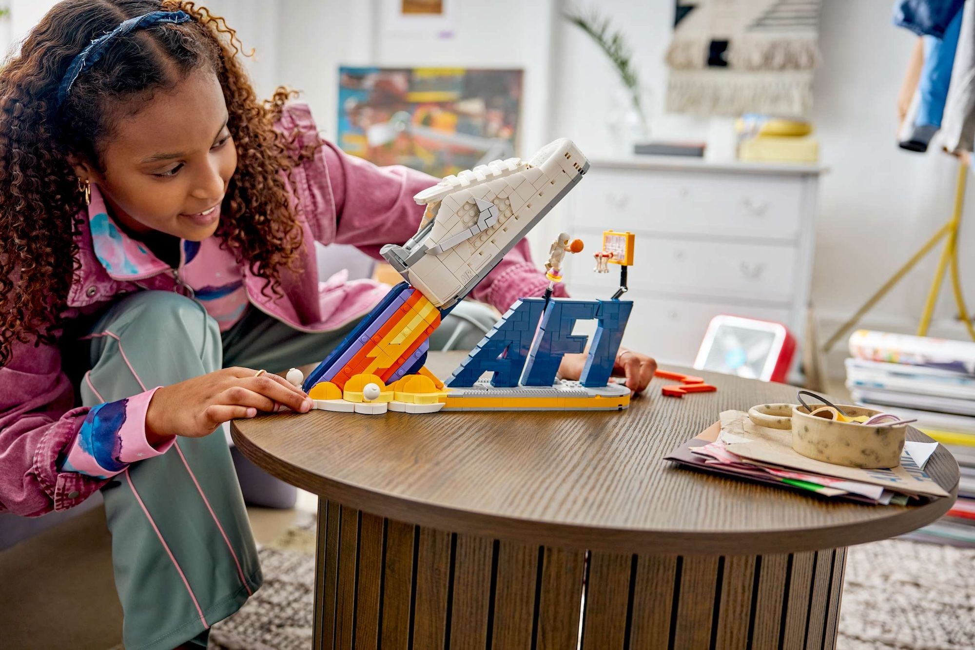 LEGO® x Nike Air Force 1 Block Set (1,093 Pieces). Photo via The LEGO Group.
