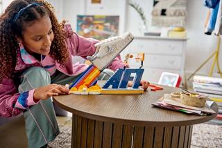 LEGO® x Nike Air Force 1 Block Set (1,093 Pieces). Photo via The LEGO Group.