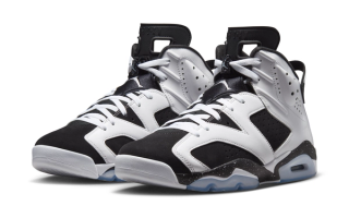 Air Jordan 6 "Oreo" retro scheduled to release Aug. 8, 2026. Photo via Nike.