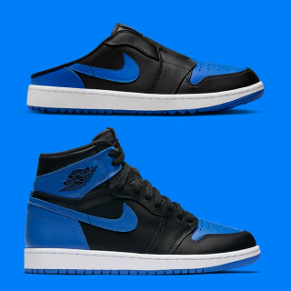 The Nike Air Jordan 1 OG "Royal" Returns As A Golf Mule