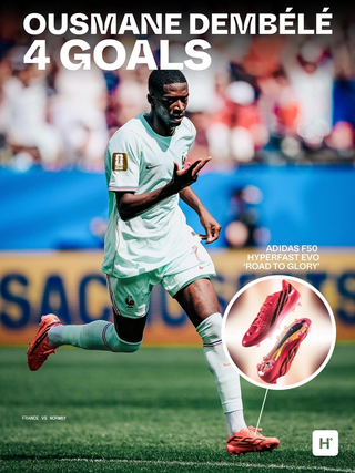 Ousmane Dembélé at the 2026 World Cup™. Photo via Ousmane Dembélé.