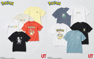 Ten different Pokémon Uniqlo UT graphic t-shirts set to release in 2026.