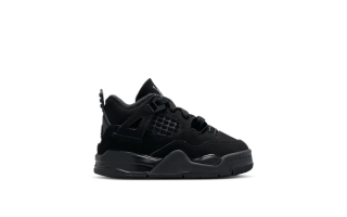 Baby/Toddler Air Jordan 4 "Black Cat" retro.
