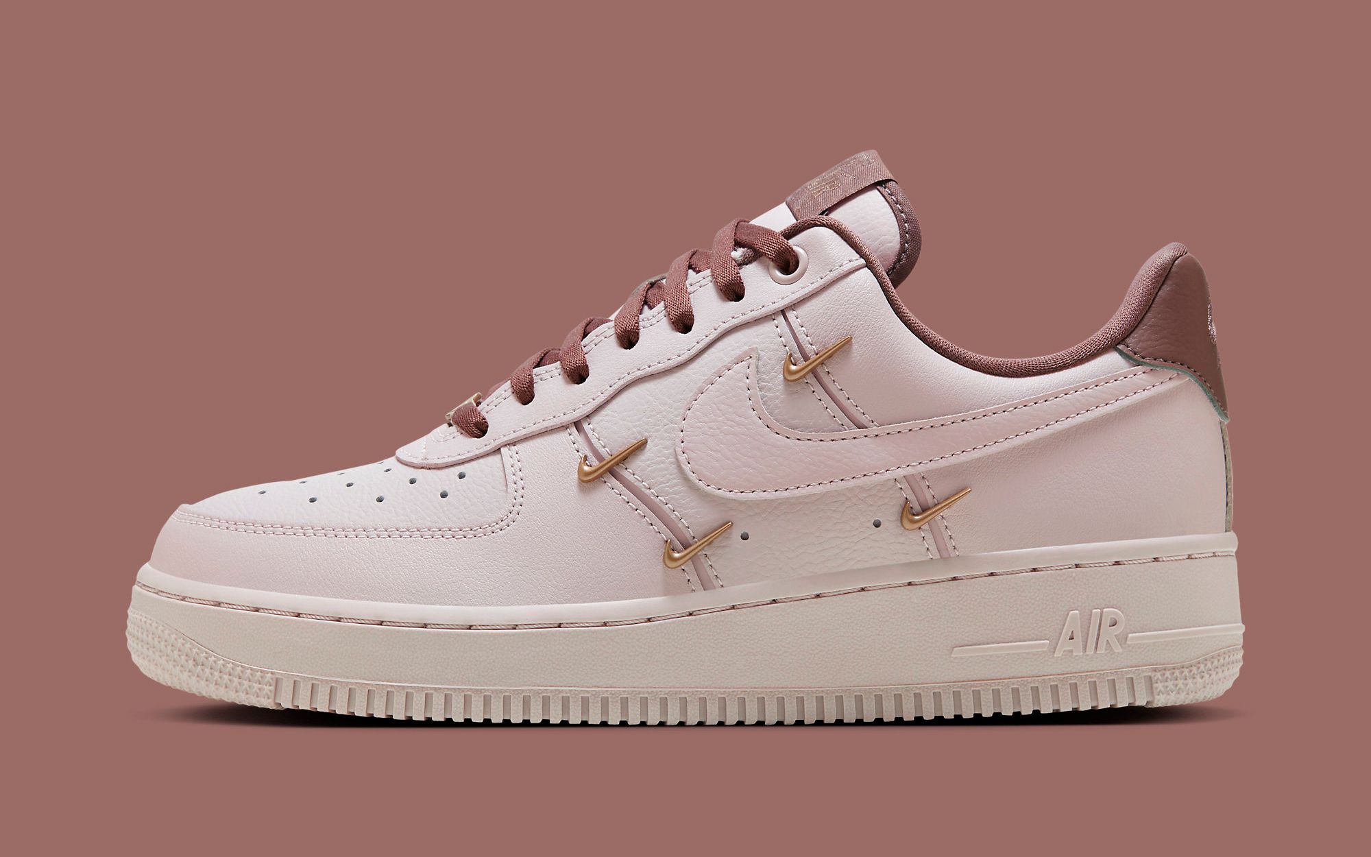 The Nike Air Force 1 Low LX Reappears With Mini Swoosh Bling