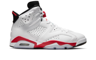 Men's Air Jordan 6 OG "White Infrared" 2026 retro.