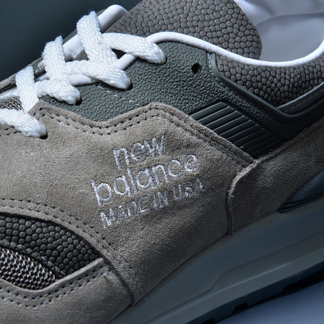 New balance 997 grey day 2019 (removed logo) best sale