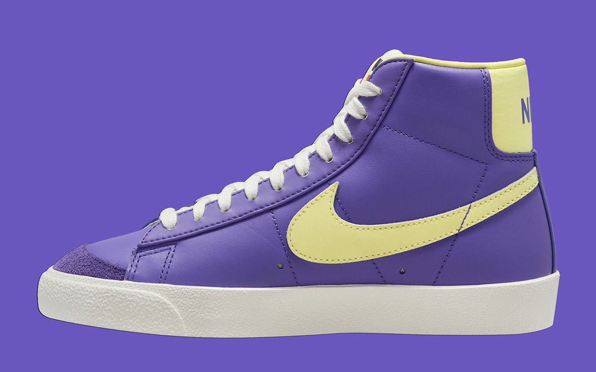 Nike blazer hot sale mid purple