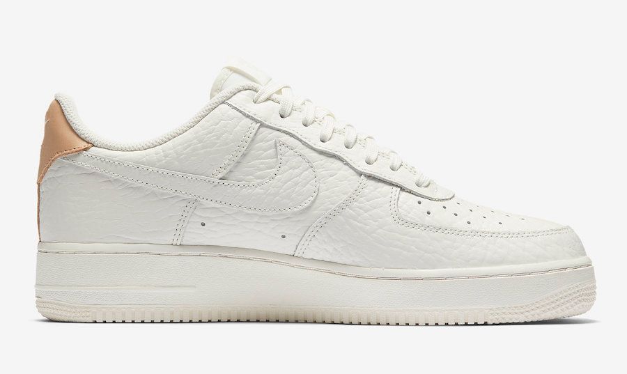 Nike air force 1 hot sale low split white tan