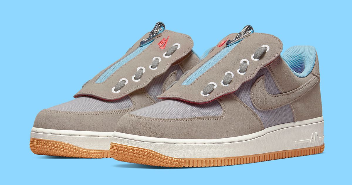 Shark Fin Swooshes Surface on this “Sun Club” Air Force 1 Low