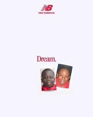 New Balance Football Poster celebrating Bukayo Saka & Eberechi Eze as 25/26 Premier League winners. Photo via New Balance.