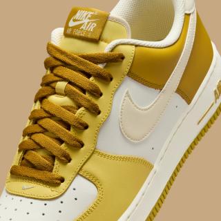 nike air force 1 white university gold coconut milk soft yellow 7