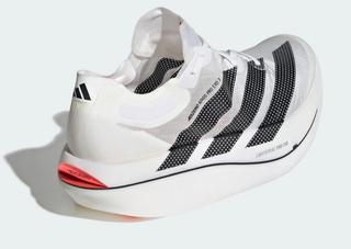 adidas Adizero Adios Pro Evo 3 "Cloud White/Core Black/Solar Turbo" (SKU: KH7678). Photo via adidas.