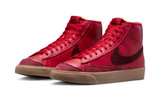 The Nike Blazer Mid "Layers of Love" Leverages Premium Leather Tooling