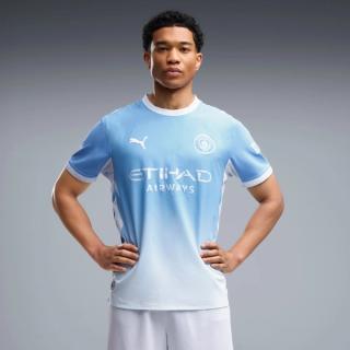 Manchester City 26/27 Home Authentic Short-Sleeve Jersey by PUMA.