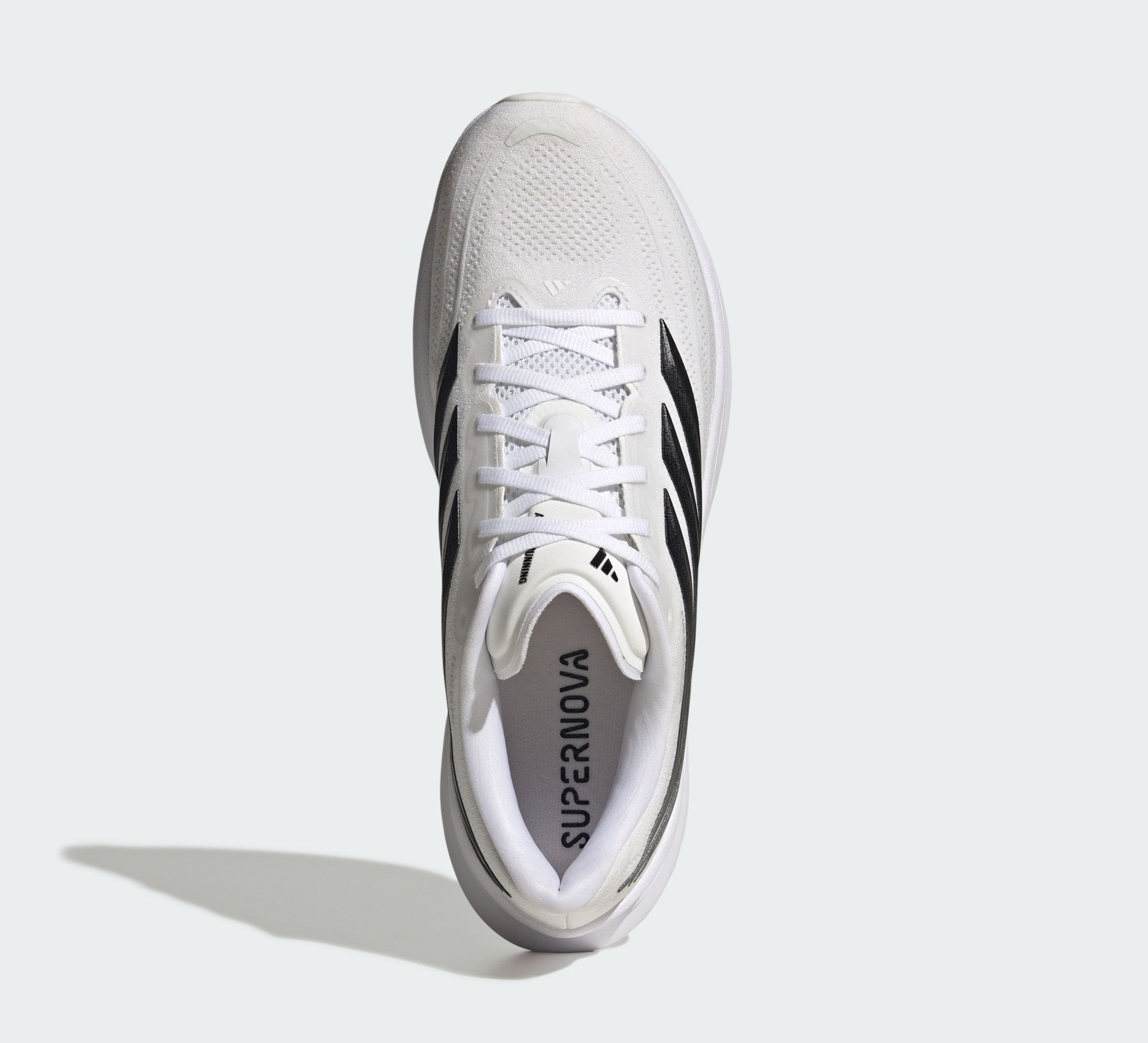 Men's adidas Supernova Rise 4 "White/Black" (SKU: LB0116). Photo via adidas.