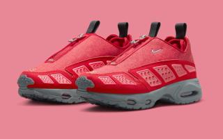 The Women's Nike Air Max Sunder Gets A 'Gym Red' Denim Makeover