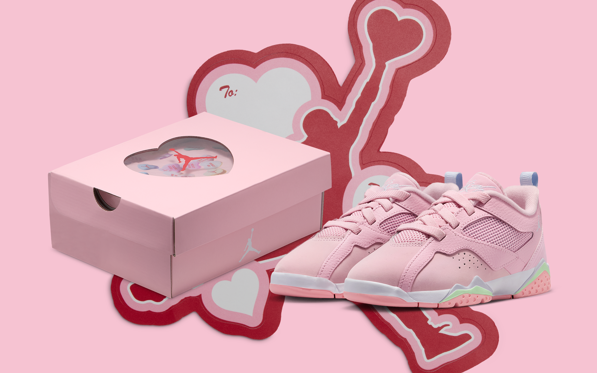 Jordan Brand Preps Pink-Covered MVP 92 for Valentine's Day 2026