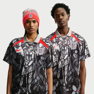 Palace x Nike Pre-Match Top for the English Football Association, featuring St. George across the design.