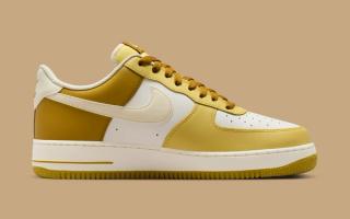 nike air force 1 white university gold coconut milk soft yellow 3