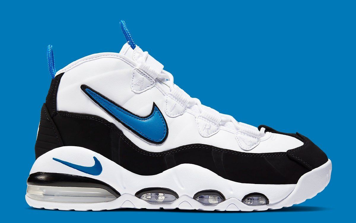 air max uptempo 95 white photo blue black