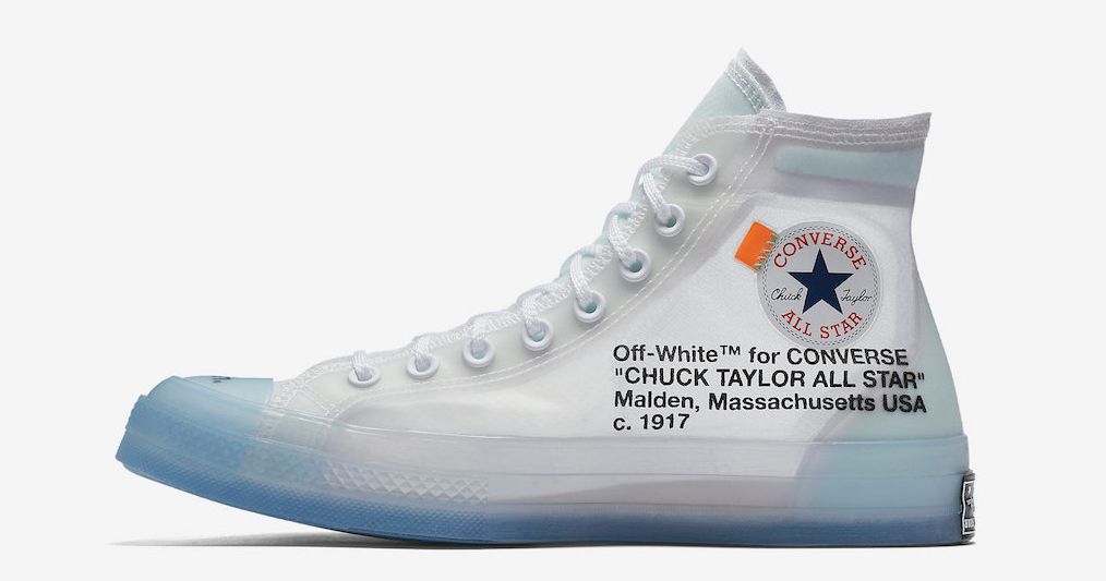 The Off White x Converse Chuck 70 is expected to drop this weekend House of Heat