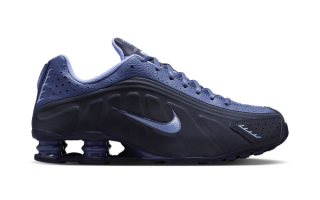 Nike Shox R4 "Obsidian/Diffused Blue" (Foot Locker-Exclusive).