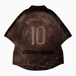 Cactus Jack x Nike "Ronaldinho" Retro Jersey. Photo via Cactus Jack.