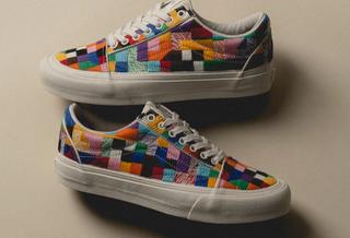 Pride Patchwork Covers the Vans Old Skool LX "Love Wins"