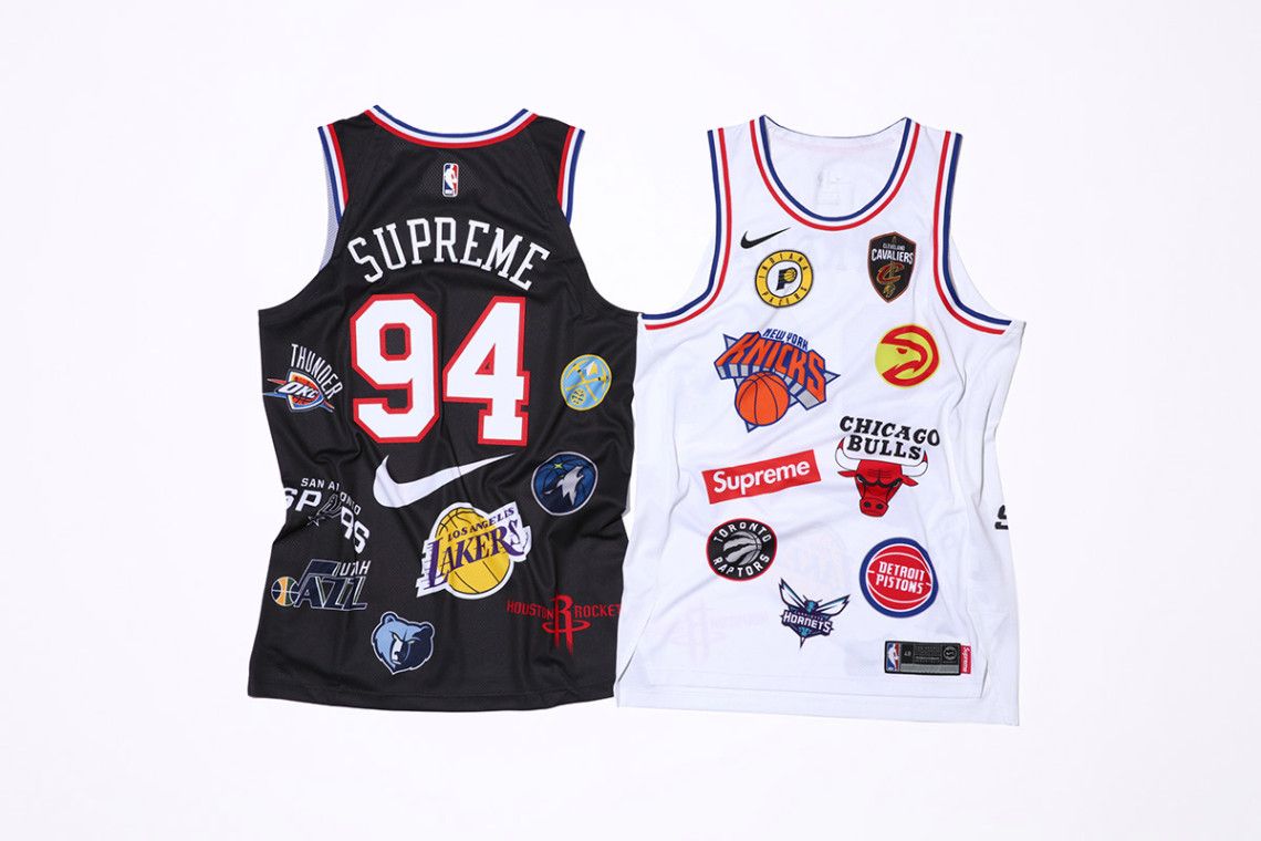 Supreme all outlet star jersey