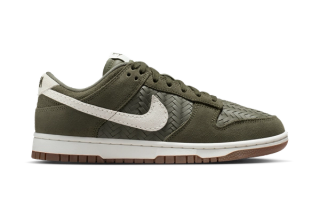 Nike Dunk Low "Woven" (Medium Olive)