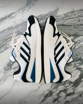 BSTN x adidas Oregon Ultra Tech "O.G. With A Twist" (White/Black, SKU: LA3457). Photo via BSTN.